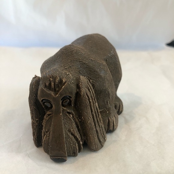 SOLD Artesania Rinconada Bloodhound Brown Dog Hound #116 Figurine  -- 2 1/2" - Picture 2 of 5